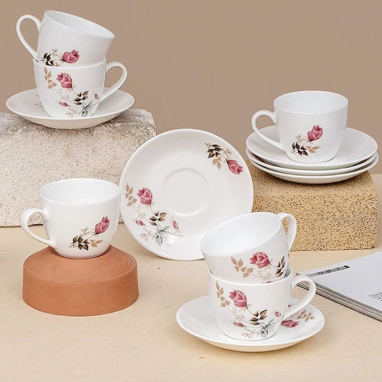 Ceramic Tea Cup and Saucer Set 3