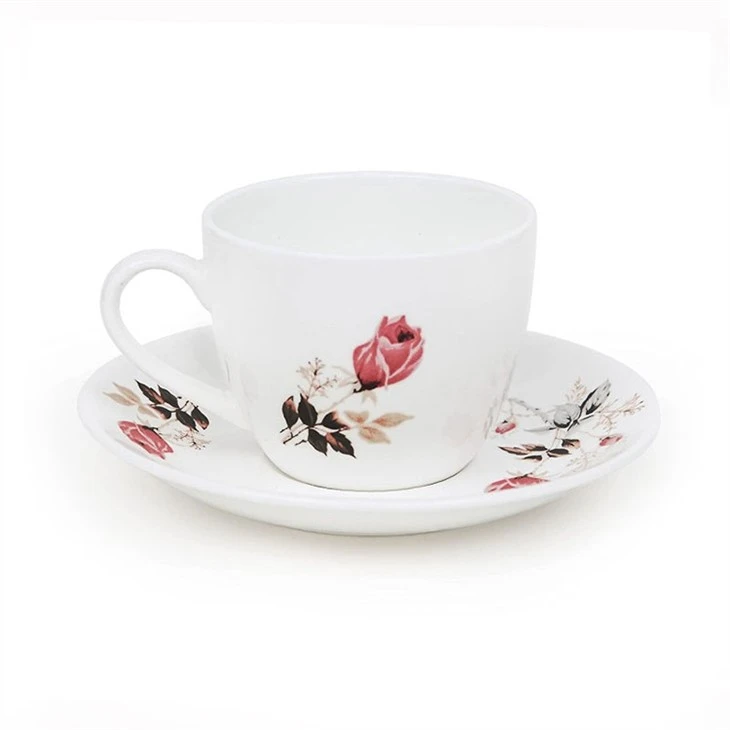 Ceramic Tea Cup and Saucer Set 2