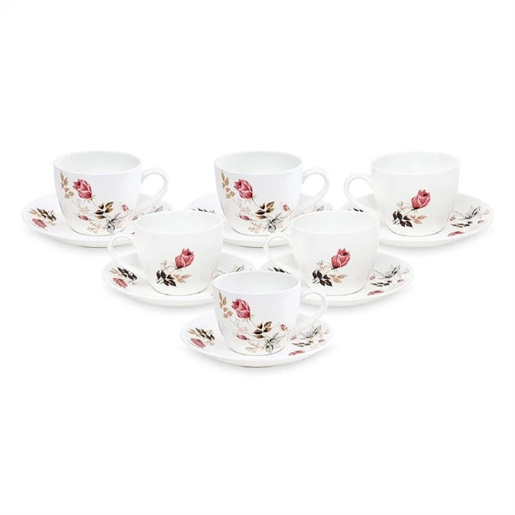 Ceramic Tea Cup and Saucer Set 3